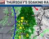 Rain & coldest air since February arrives late this week