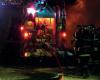 a fire devastates a chalet in Montricher-Albanne