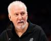 the Spurs provide news of Popovich, victim of a “mild” stroke