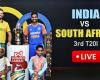 IND vs SA 3rd T20I LIVE Score: Game on halt as insects swarm Centurion ground – LIVE IND vs SA 3rd T20I: Game on halt as insects swarm Centurion ground