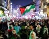 Paris: thousands of people demonstrate for Palestine and against a gala in support of Israel