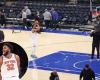 Knicks’ Karl-Anthony Towns shoots free throws after monster night