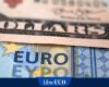 The dollar at its highest against the euro