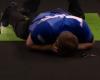 Rangers-daft darts star left floored with emotion as he flips ‘Scotland get battered’ chants on their head in huge win