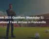 CAN 2025 Qualifiers (Matchday 5): National Team Arrives in Franceville