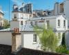 Michel Blanc's apartment in the Marais, “born to be an architect”