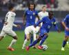 the French team concedes a draw against Israel