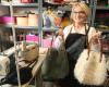 ex-insurance employee creates bags with upholstery fabric