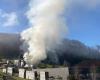 Deflagration leads to smoke development at Einsiedeln Monastery