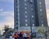 Start of fire on the thirteenth floor of a tower in Nantes: firefighters mobilized