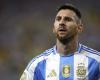 Leo Messi explodes during Argentina's dark evening