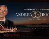 GARD Italian tenor Andrea Bocelli in film concert in several cinemas