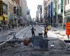 Rue Sainte-Catherine | The work will be less heavy next year, promises the City