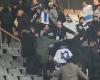 Israel and France fans clash during football match amid large police presence