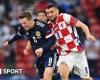 Scotland v Croatia: Mateo Kovacic on Hampden Park