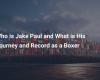 Who is Jake Paul and what is his background and record as a boxer