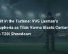 Tilt in the Turbine: VVS Laxman’s Euphoria as Tilak Varma Blasts Century in T20I Showdown