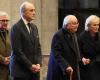 King Albert II, Princess Astrid and Prince Laurent at the Te Deum on King’s Day