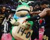 Cavaliers Dance With Victory Frog Following 14th Straight Win to Start Season