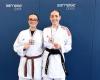 Saint-Sylvestre-sur-Lot. Manon and Alycia, bronze medalists at the Norris French Open