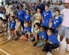 Northern basketball championship in Voh, between 170 to 180 children competing