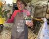 After 42 years of service in the bakery, Laonnaise Christiane Lebeau retires