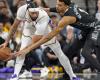 Victor Wembanyama and the Spurs lose duel to Anthony Davis led Lakers