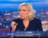 “It is my political death that is being demanded,” denounces Marine Le Pen on TF1