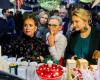 Grand Duchess Maria Teresa and her daughter-in-law Stéphanie take a charity world tour to the Bazar International Luxembourg