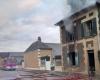 A fire breaks out in a house near Bayeux, an octogenarian transported to hospital.