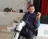 Gold medalist at the Paralympic Games in Paris, he came to Guémené-Penfao