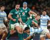 Before facing the Blues, Argentina scared Ireland