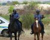 in South Africa, a standoff pits police against illegal miners around a mine believed to contain gold