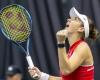 Swiss tennis women take a 2-0 lead against Serbia