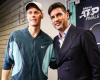 Tennis: The unusual meeting between former LOSC coach Paulo Fonseca and world number one Jannik Sinner