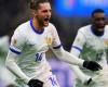 Italy-France: two crosses from Lucas Digne and two powerful headers, images of Adrien Rabiot's double