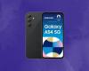 The Samsung Galaxy A54 5G smartphone sees its price drop below 300 euros