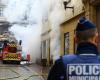 Fire in a building in downtown Metz: 90 firefighters mobilized