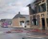 A fire breaks out in a house near Bayeux, an octogenarian transported to