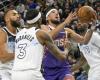 Devin Booker’s Season-High Not Enough as Minnesota Timberwolves Down Phoenix Suns