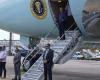 Joe Biden arrives in Manaus for historic visit to the Amazon