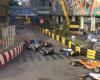 VIDEO – A pileup from the start of the 2024 Macau Grand Prix