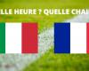 Italy – France broadcast: at what time and on which channel to watch the match live?