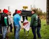 in the Marne, the panels covered before the start of the mobilization this Monday