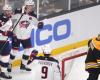 NHL: lifeless Bruins lose 5 to 1 in front of their fans against the Blue Jackets