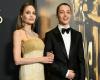 Angelina Jolie walks the red carpet with her son Knox, who bears an uncanny resemblance to his father Brad Pitt