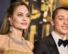 Confusingly similar: Knox Jolie-Pitt looks like the young Brad