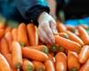 In the United States, carrots infected with E. coli cause one death and dozens of illnesses