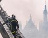 IN PICTURES – A fire devastates a building in the historic center of Metz