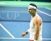 Rafael Nadal in form in training against Carlos Alcaraz before the Davis Cup finals